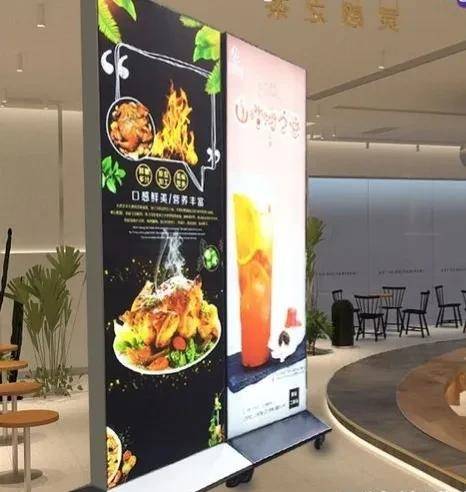 「開店選led燈箱字」開火鍋店裝飾怎么選燈箱，網紅火鍋店鏤空燈箱大匯總5